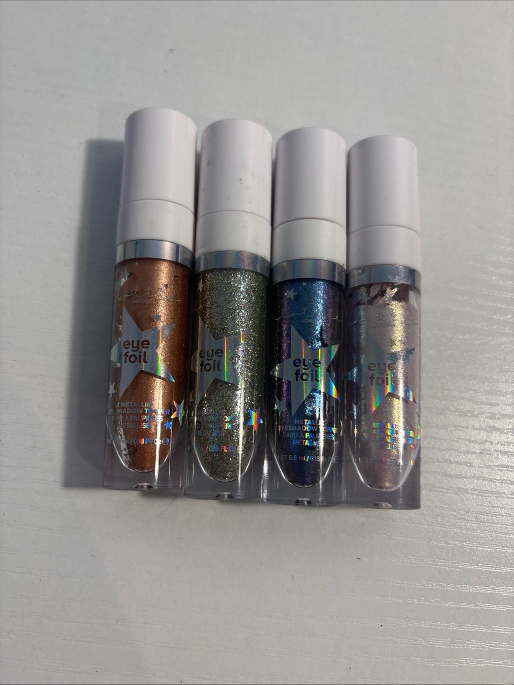 4-Lottie London Eye Foils.
New